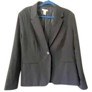 Pure Alfred Sung Black Business Work Blazer Plus Size XXL